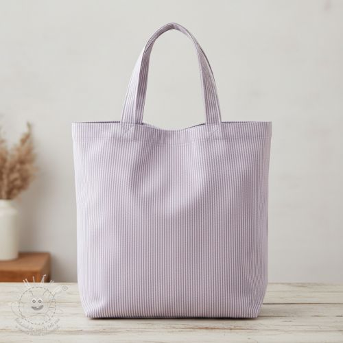 Dekorációs anyag DOBBY Colored stripe lavender