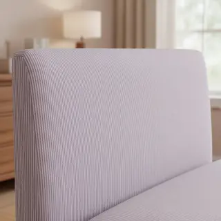 Dekorációs anyag DOBBY Colored stripe lavender