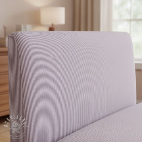 Dekorációs anyag DOBBY Colored stripe lavender