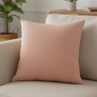 Dekorációs anyag DOBBY Colored stripe dark orange