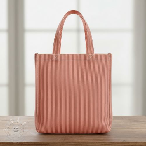 Dekorációs anyag DOBBY Colored stripe coral