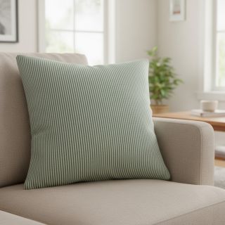 Dekorációs anyag DOBBY Colored stripe bottle green