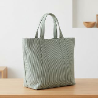 Dekorációs anyag DOBBY Colored stripe bottle green