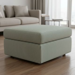 Dekorációs anyag DOBBY Colored stripe bottle green