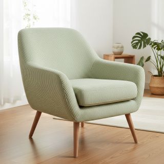 Dekorációs anyag DOBBY Colored stripe light green