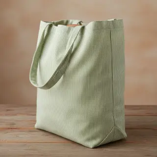 Dekorációs anyag DOBBY Colored stripe light green