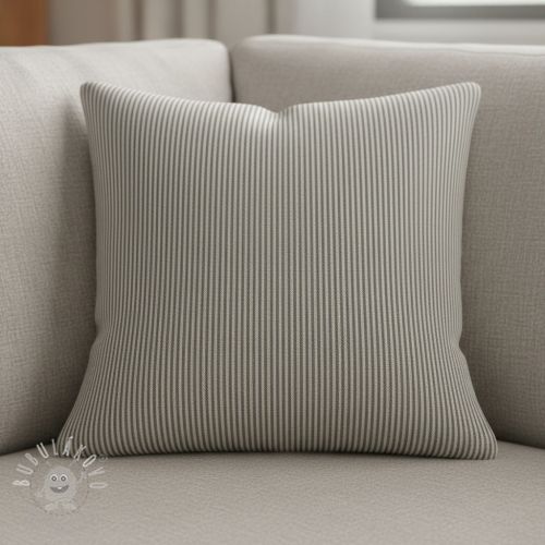 Dekorációs anyag DOBBY Colored stripe graphite