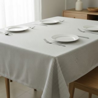 Dekorációs anyag DOBBY Colored stripe light grey