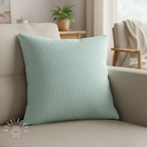 Dekorációs anyag DOBBY Colored stripe mint