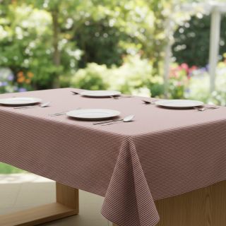 Dekorációs anyag DOBBY Colored stripe burgundy