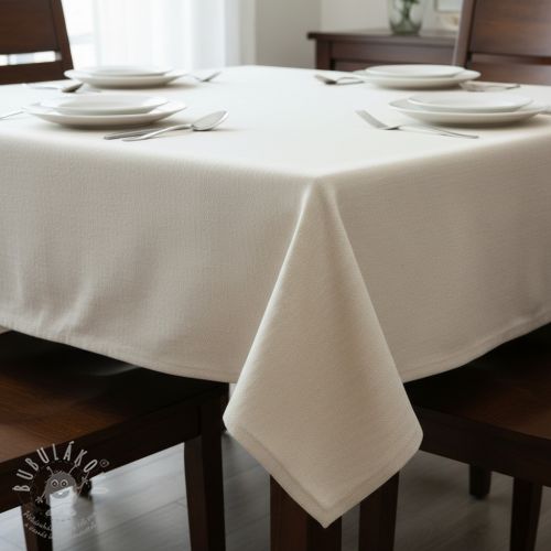 Dekorációs anyag DOBBY Colored stripe naturel