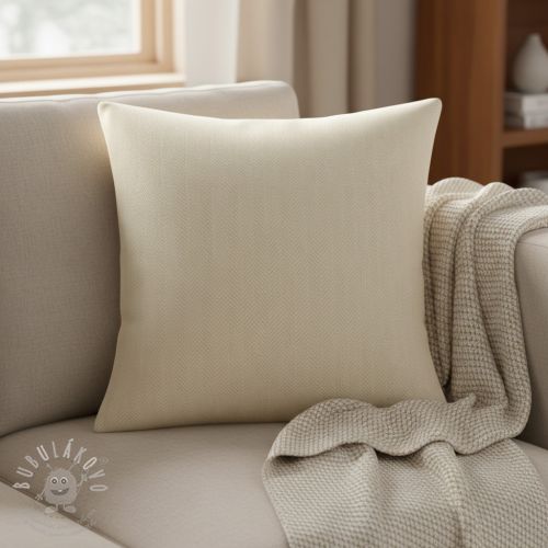 Dekorációs anyag DOBBY Colored stripe naturel