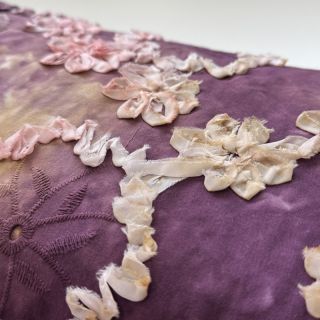 Pamutvászon TIE DYE EMBROIDERY Eva tape design D