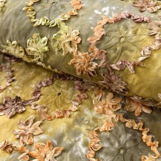 Pamutvászon TIE DYE EMBROIDERY Eva tape design E