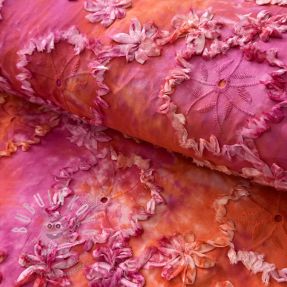 Pamutvászon TIE DYE EMBROIDERY Eva tape design F