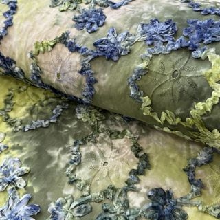 Pamutvászon TIE DYE EMBROIDERY Eva tape design A