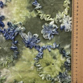 Pamutvászon TIE DYE EMBROIDERY Eva tape design A