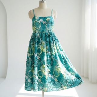 Pamutvászon TIE DYE EMBROIDERY Eva tape design B