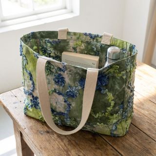 Pamutvászon TIE DYE EMBROIDERY Eva tape design A