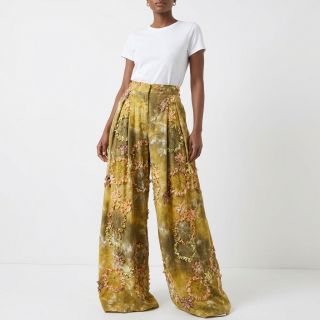 Pamutvászon TIE DYE EMBROIDERY Eva tape design E