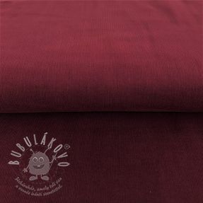 Kordbársony vékony bordeaux