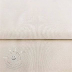 Kordbársony vékony ecru