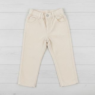 Kordbársony vékony ecru