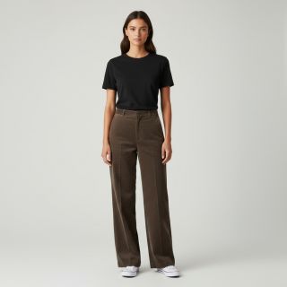 Kordbársony vékony dark brown