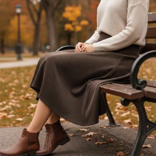 Kordbársony vékony dark brown