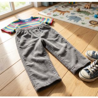 Kordbársony vékony grey