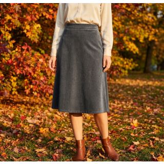 Kordbársony vékony grey