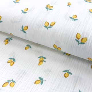 Dupla géz/muszlin Fruits lemon ORGANIC