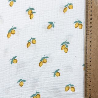 Dupla géz/muszlin Fruits lemon ORGANIC