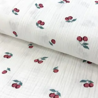 Dupla géz/muszlin Fruits cherry ORGANIC
