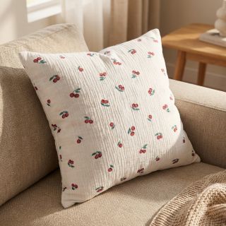 Dupla géz/muszlin Fruits cherry ORGANIC