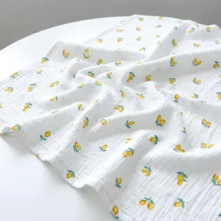 Dupla géz/muszlin Fruits lemon ORGANIC