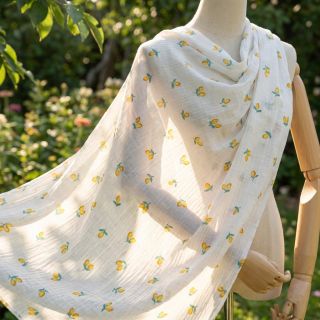 Dupla géz/muszlin Fruits lemon ORGANIC