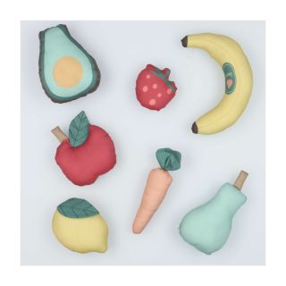 Pamutvászon Farmers market PANEL digital print