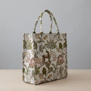 Dekorációs anyag jacquard Soliman allover blanc