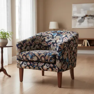 Dekorációs anyag jacquard Neroli allover nuit