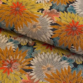 Dekorációs anyag jacquard Matcha allover peanut