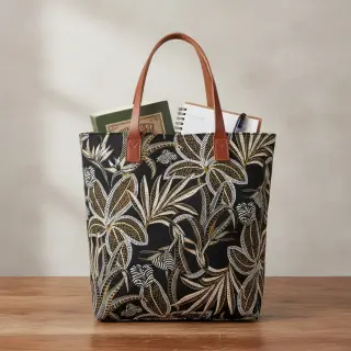 Dekorációs anyag jacquard Moranto allover noir