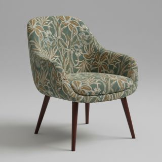 Dekorációs anyag jacquard Moranto allover kaki