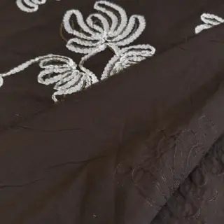Pamutvászon EMBROIDERY Loom En Light brown