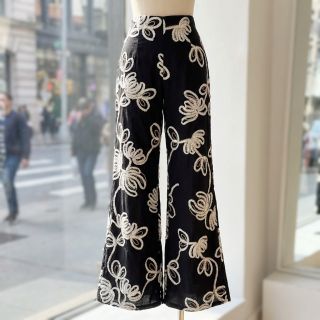 Pamutvászon EMBROIDERY Loom En Light black