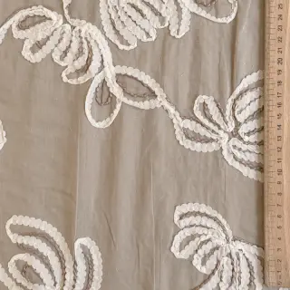 Pamutvászon EMBROIDERY Loom En Light natural
