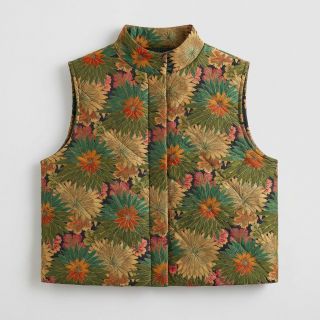 Dekorációs anyag jacquard Matcha allover kaki