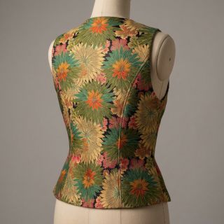 Dekorációs anyag jacquard Matcha allover kaki