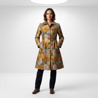 Dekorációs anyag jacquard Matcha allover peanut