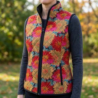 Dekorációs anyag jacquard Matcha allover rouge